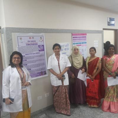 Swasthya Nari Sashkt Pariwar Abhiyan Observed In Gmc Bhopal 17.09.25 8