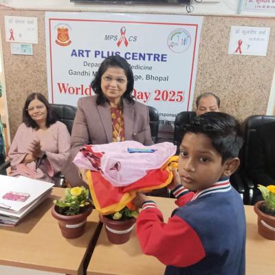 World AIDS day celebration 2025 at GMC Bhopal