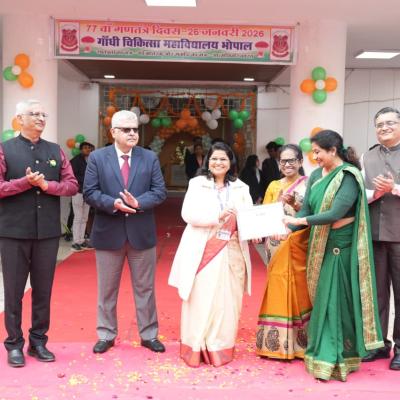 77th Republic Day Celebration At Gmc Bhopal 9