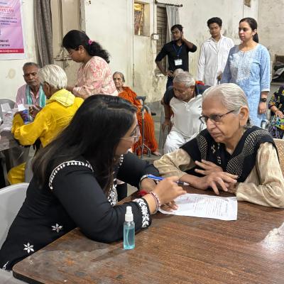 Geriatric Health Camp At Anand Bhawan By Dept Of Psm Gmc Bhopal On 29.06.25. 3
